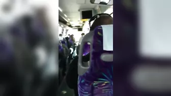 Homemade Blowjob on Crowded Bus with Horny Girlfriend