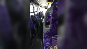 Homemade Blowjob on Crowded Bus with Horny Girlfriend