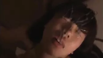 Japanese Slut Gets Huge Facial in Homemade Amateur Sex