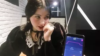 Homemade Submission - Brunette Girlfriend Remote Controlled Panty Vibrator Orgasm