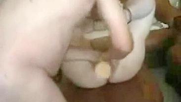 Homemade Fisting & Pussy Eating with Big Tits, Dildos, and Orgasms