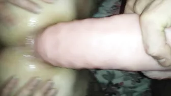 Anal Gaping with Big Dildos in Homemade Porn Anal Gaping with Big Dildos in Homemade Porn