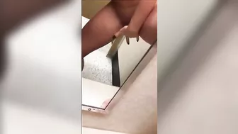 Homemade Public Fingering Fun with Skinny Amateur