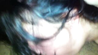 Submissive Girlfriend Amateur Deepthroat Blowjob
