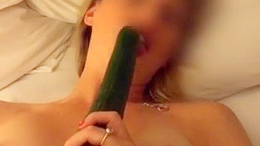 Homemade Porn Video with Tight Shaved Pussy Masturbation and Cock Fucking