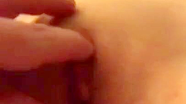 Homemade Porn Video with Tight Shaved Pussy Masturbation and Cock Fucking