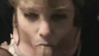 Homemade Blowjob with Cum Swallowing by BBW Blonde Girlfriend