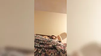 Interracial Step Mom Gives Blowjob to Son Black Friend in Homemade Group Sex