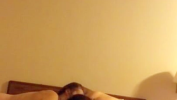 Interracial Step Mom Gives Blowjob to Son Black Friend in Homemade Group Sex