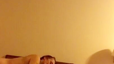 Interracial Step Mom Gives Blowjob to Son Black Friend in Homemade Group Sex