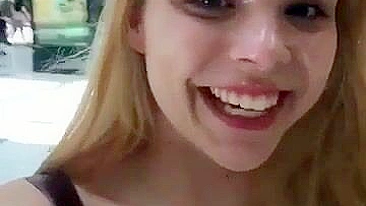 Homemade Cum Face Amateur Teen Sluts' Public Walk of Shame