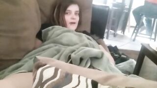 Homemade Masturbation with Big Tits & Fingering by Amateur Teen Brunette