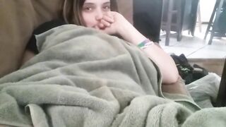 Homemade Masturbation with Big Tits & Fingering by Amateur Teen Brunette