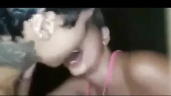 Wild Cum Swap Girls' Homemade Threesome Blowjob