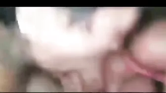 Wild Cum Swap Girls' Homemade Threesome Blowjob