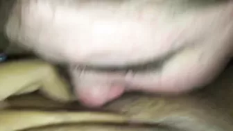 Neighbor Son Licks & Fucks MILF with Strap-on in Homemade Sex