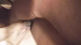 Amateur Ebony Squirts with Big Black Cock in Homemade Sex