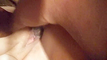 Amateur Ebony Squirts with Big Black Cock in Homemade Sex