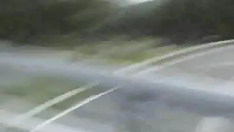 Homemade German Blowjob on Public Street with Cum Swallowed