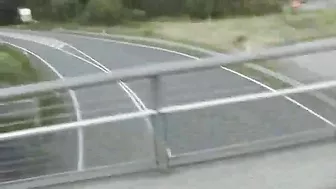 Homemade German Blowjob on Public Street with Cum Swallowed