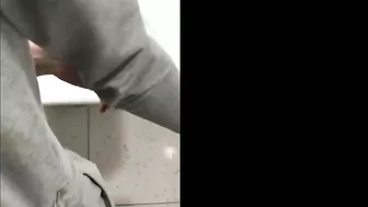Homemade Anal Fucking in Public Bathroom Amateur Blowjob