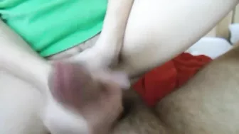 Homemade Squirt Orgasm with Girlfriend Handjob