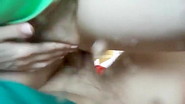 Homemade Squirt Orgasm with Girlfriend Handjob