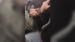 Amateur Ebony Girl Gets Public Masturbation Orgasm in Homemade Sex