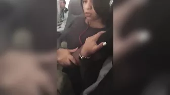 Amateur Ebony Girl Gets Public Masturbation Orgasm in Homemade Sex