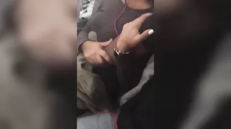 Amateur Ebony Girl Gets Public Masturbation Orgasm in Homemade Sex