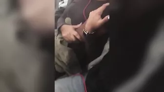 Amateur Ebony Girl Gets Public Masturbation Orgasm in Homemade Sex