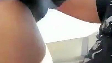 Public Fucking on Ferris Wheel with Cum Sluts