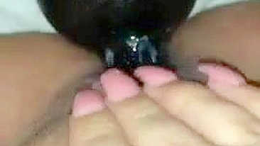 Homemade Masturbation with Bottles & Dildos Leads to Horny Orgasms