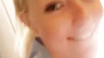 Homemade Blowjobs on Commercial Airplanes with Blonde Girlfriends