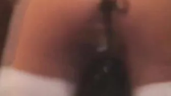 Homemade Porn with Wild Stretched Pussy in Tight Lingerie