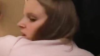 Homemade Sex with GF & Blowjob in Public - Amateur BBW Blonde Masturbation