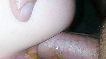 Homemade Anal Sex with Creampie and Dirty Doggystyle