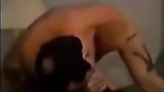 Homemade Swingers' Threesome with BBC, Cum Sharing, Bisexual MILF & Cuck Hubby