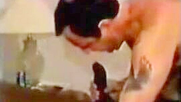 Homemade Swingers' Threesome with BBC, Cum Sharing, Bisexual MILF & Cuck Hubby