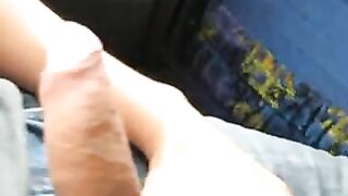 Homemade Blowjob by Latina Teen on Public Bus