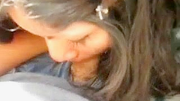 Homemade Blowjob by Latina Teen on Public Bus