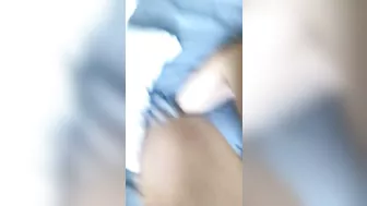 Homemade Ebony Facial Cumshot with Biggest Jizz Mess