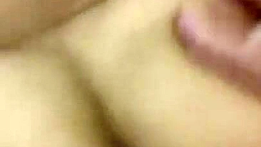 Homemade Ebony Facial Cumshot with Biggest Jizz Mess