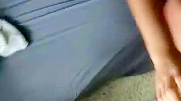 Homemade Ebony Facial Cumshot with Biggest Jizz Mess