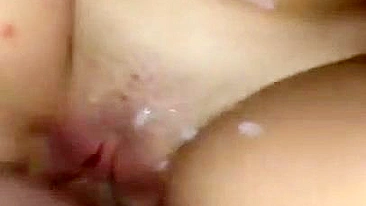 Homemade Porn Video with Tight Teen Pussy Cumshots