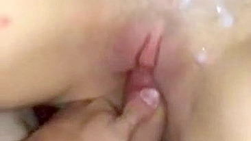 Homemade Porn Video with Tight Teen Pussy Cumshots