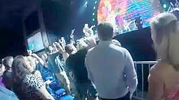 Homemade Blowjob Party with Amateur Sluts in Public