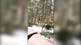 Homemade Outdoor Sex with Amateur Couple Public Fucking & Blowjob