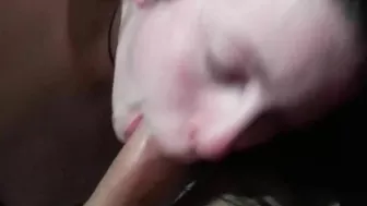 Submissive Girlfriend Worships Big Cock in Rough Homemade Sex