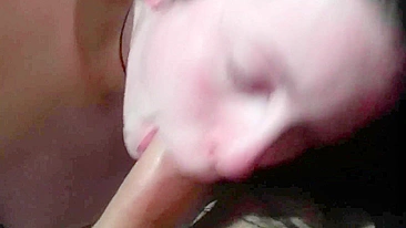 Submissive Girlfriend Worships Big Cock in Rough Homemade Sex